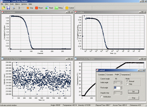 Photocor software